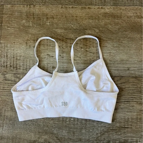 Splits59 Loren Seamless Bra in White - Picture 6 of 7